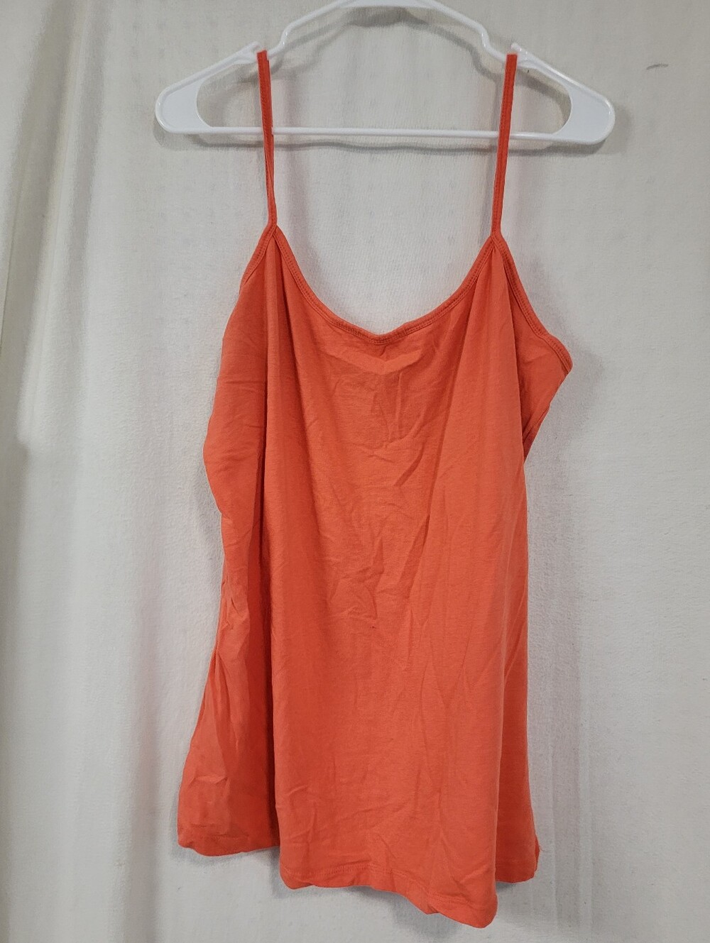 Bobbie Brooks Orange Spaghetti Strap Tank